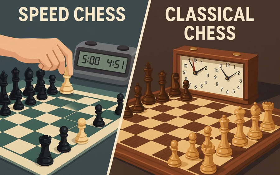 Speed Chess vs. Classical Chess: How Your Set Choice Matters