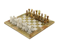Juego de ajedrez Alghero en ónix y mármol