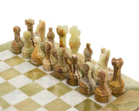 Juego de ajedrez Alghero en ónix y mármol