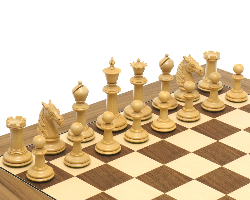 Juego de ajedrez de nogal y palisandro de Bath
