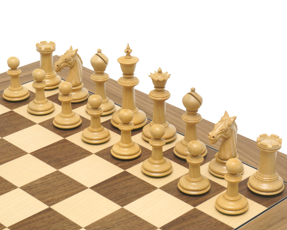 Juego de ajedrez de nogal y palisandro de Bath