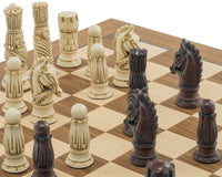 Berkeley Chess Piezas de ajedrez Victorian Russet