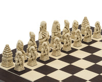 Piezas de ajedrez Berkeley Chess Egyptian Russet