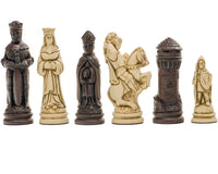 Berkeley Chess Camelot Russet — Piezas de ajedrez