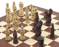Berkeley Chess Camelot Russet — Piezas de ajedrez