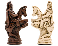 Piezas de ajedrez Berkeley Chess Roman Russet