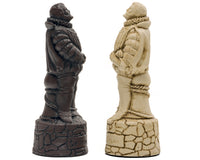 Piezas de ajedrez Berkeley Chess Inglés Russet