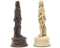 Piezas de ajedrez Berkeley Chess Elizabethan Russet