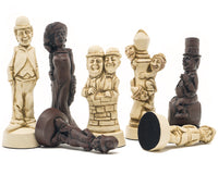 Berkeley Chess Movie Stars Russet — Piezas de ajedrez