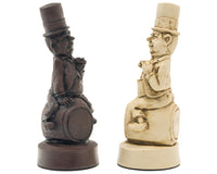 Berkeley Chess Movie Stars Russet — Piezas de ajedrez