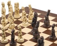 Berkeley Chess Movie Stars Russet — Piezas de ajedrez