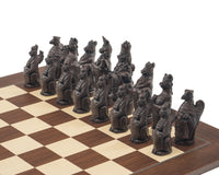 Piezas de ajedrez Royal Beast Russet de Berkeley Chess