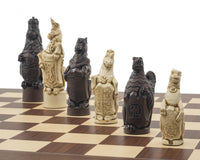 Piezas de ajedrez Royal Beast Russet de Berkeley Chess