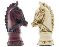 Berkeley Chess Piezas de ajedrez Victorian Cardinal