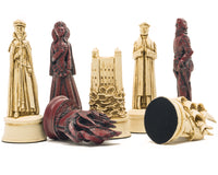 Piezas de ajedrez Elizabethan Cardinal de Berkeley Chess