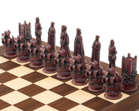 Piezas de ajedrez Elizabethan Cardinal de Berkeley Chess