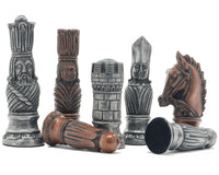 Berkeley Chess Piezas de ajedrez victorianas metálicas