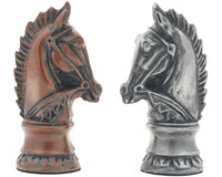 Berkeley Chess Piezas de ajedrez victorianas metálicas