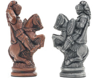 Piezas de ajedrez Berkeley Chess Camelot Metallic