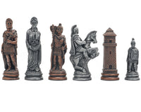 Berkeley Chess Piezas de ajedrez romanas de metal