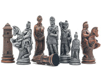 Berkeley Chess Piezas de ajedrez romanas de metal