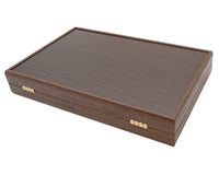 Juego de Backgammon Manopoulos Wenge & Walnut Burl