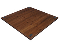 Tablero de ajedrez italiano de lujo en nogal oscuro, 52 cm