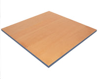 Tablero de ajedrez Deluxe lacado en azul de 50 cm en arce
