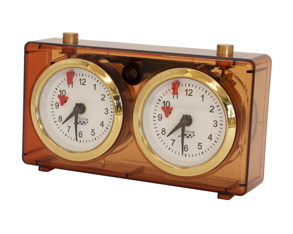 Reloj de ajedrez Turnier - ámbar