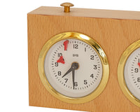 Reloj de ajedrez de madera de Turnier - Madera clara