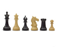 Serie Columbus - Piezas de ajedrez de ébano - 10,2 cm