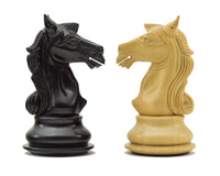 Serie Columbus - Piezas de ajedrez de ébano - 10,2 cm