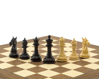 Serie Columbus - Piezas de ajedrez de ébano - 10,2 cm