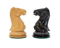JJ Cooke — Piezas de ajedrez ebonizadas, 8,9 cm