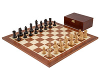 Juego de ajedrez Gran Campeonato Down Head — Negro