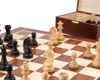 Juego de ajedrez Gran Campeonato Down Head — Negro