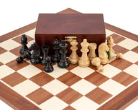 Juego de ajedrez Gran Campeonato Down Head — Negro