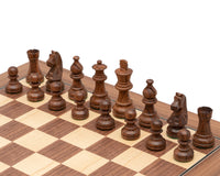 Juego de ajedrez clásico Down Head Sheesham de lujo