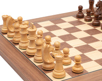 Juego de ajedrez clásico Down Head Sheesham de lujo