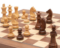 Juego de ajedrez clásico Down Head Sheesham de lujo