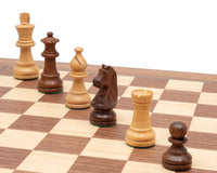 Juego de ajedrez clásico Down Head Sheesham de lujo