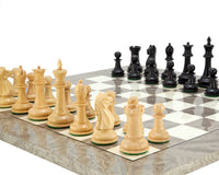 Juego de ajedrez Oxford en radica de fresno