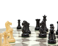 Juego de ajedrez Oxford en radica de fresno