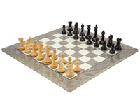 Juego de ajedrez Oxford en radica de fresno