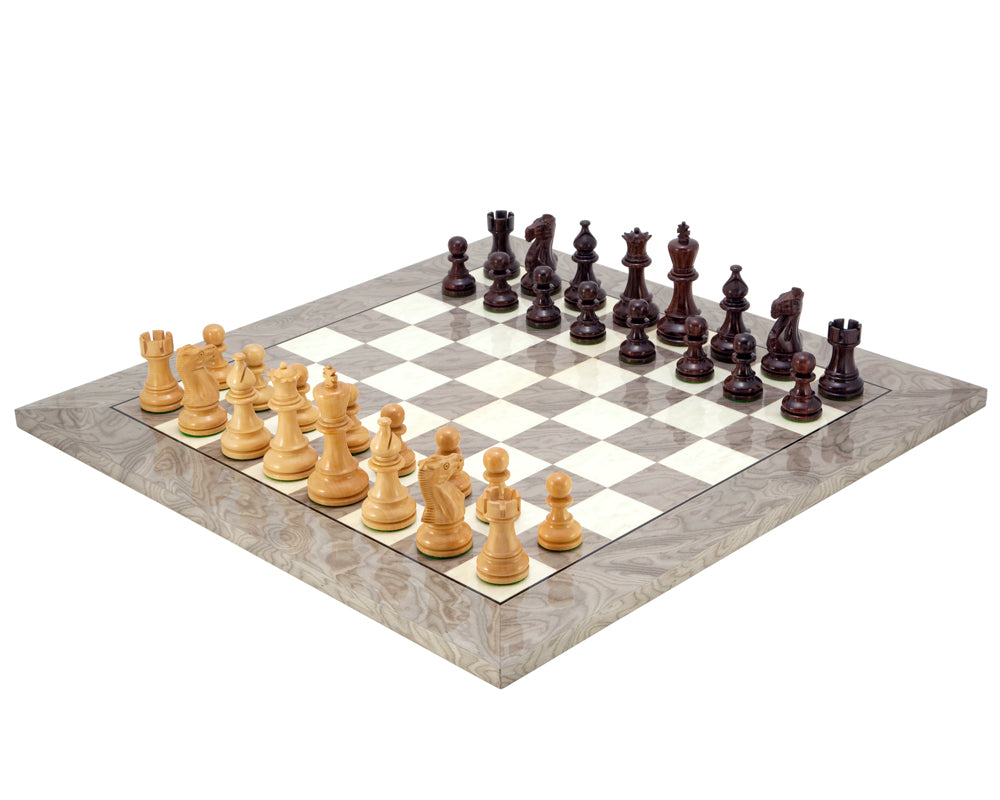 Juego de ajedrez Atlantic Rosewood y Ash Burl