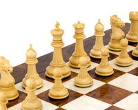 Juego de ajedrez de lujo "Madrid" en palisandro y brezo