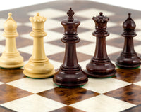 Juego de ajedrez de lujo "Madrid" en palisandro y brezo