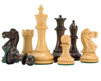 Juego de ajedrez en palisandro siciliano y nogal