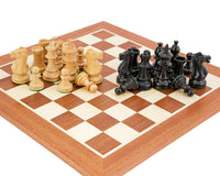 Juego de ajedrez Royal Flower en caoba