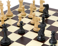 Victoria — Juego de ajedrez de torneo en wengué ebonizado